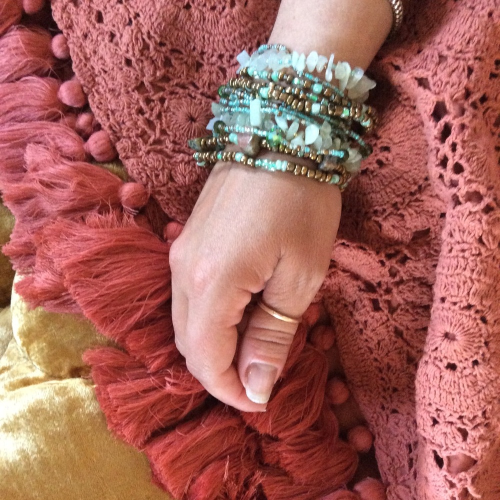 Fair Trade Multi-Strand Beaded Bracelet